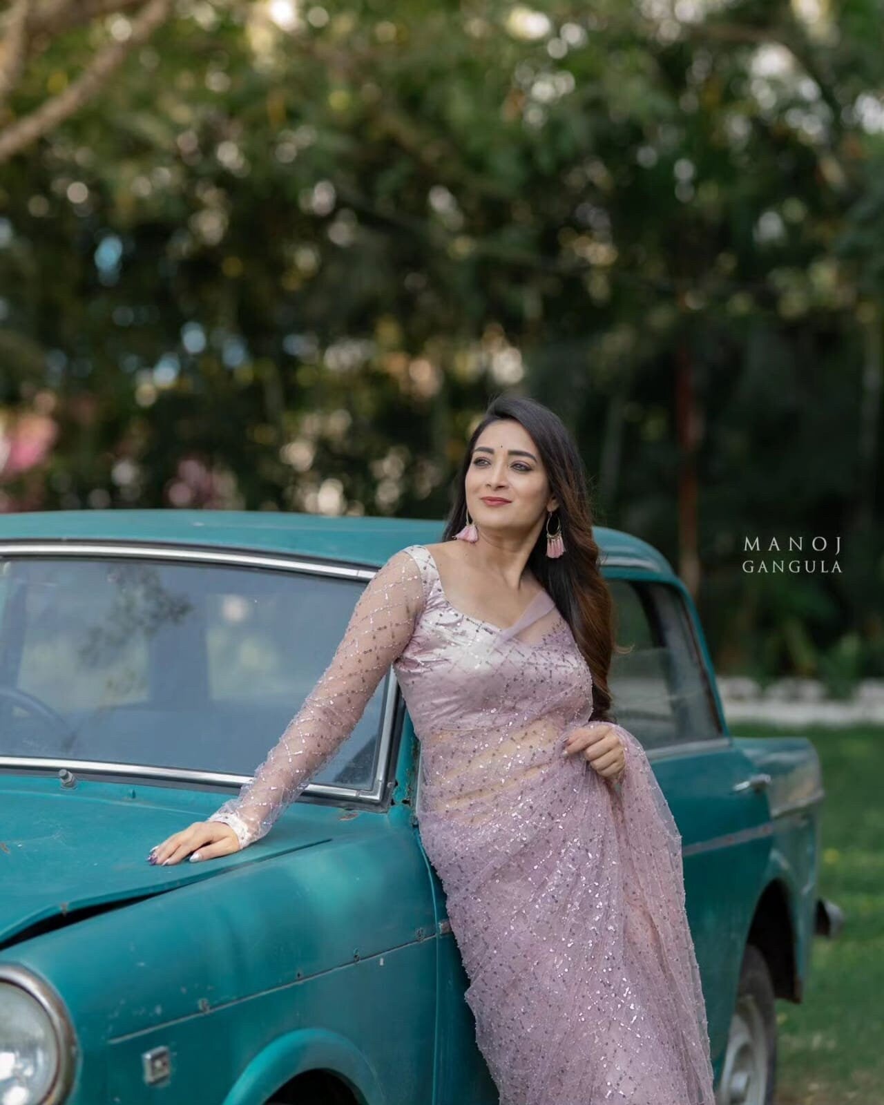 Onion Pink Color Manish Malhotra Inspired Bollywood Sequence Net Saree, Bollywood Sequin Saree, Indian Bridesmaid Saree usa