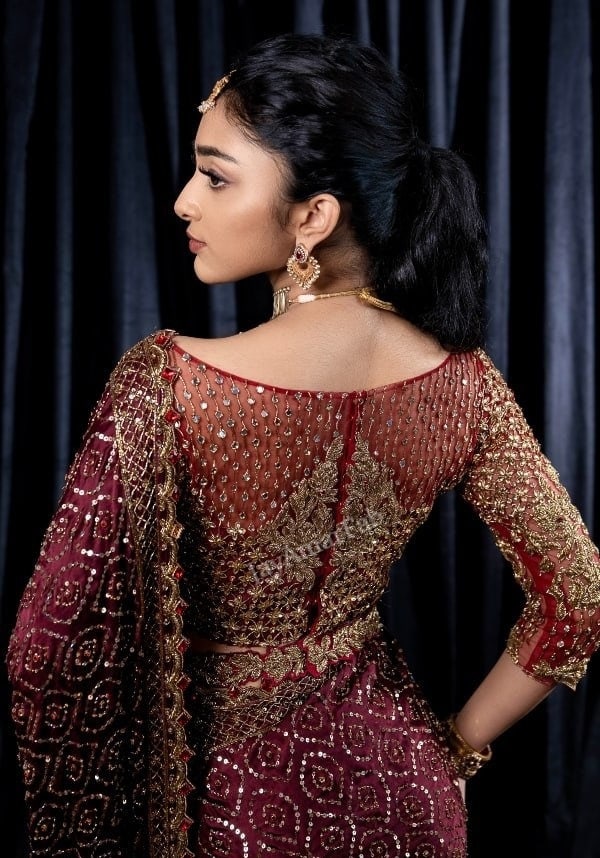 Heavy Kasturi Silk Saree With Designer Blouse, Indian Wedding Saree, Party Wear Saree, Sabyasachi Saree