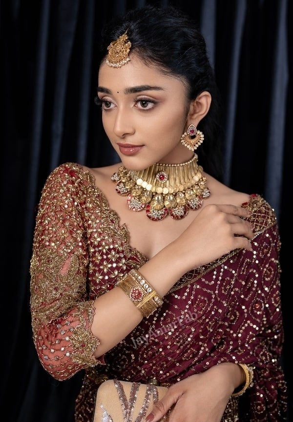 Heavy Kasturi Silk Saree With Designer Blouse, Indian Wedding Saree, Party Wear Saree, Sabyasachi Saree