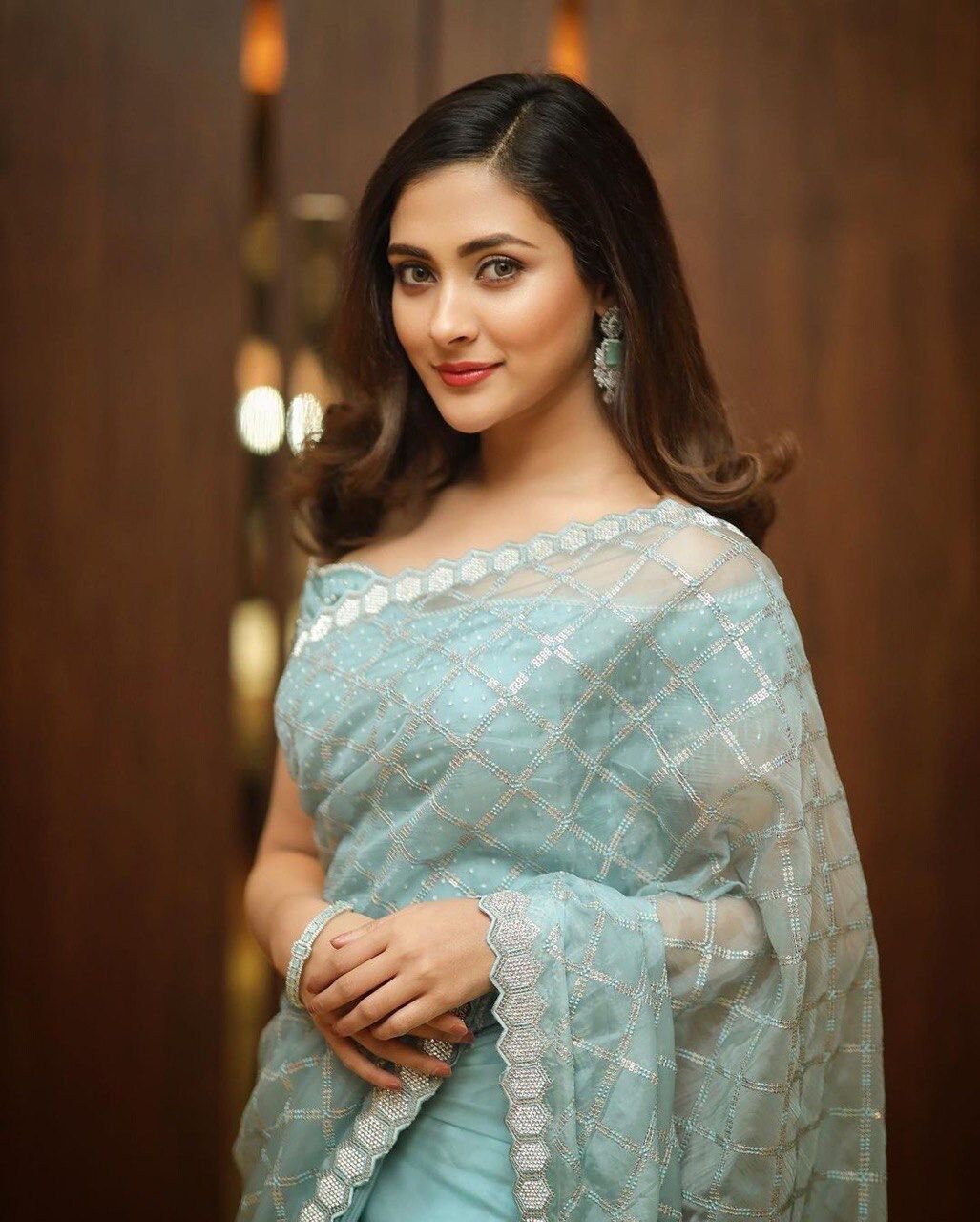 Glorious Premium Bollywood Style Georgette Sequance Saree With Lace Work, Stunning Look Saree Party Wear Saree For Special Event